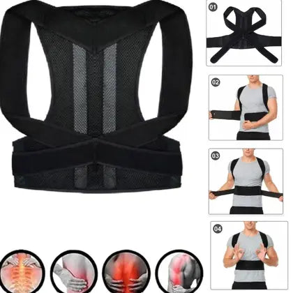 Corrector de Postura Ergonómico | Mejora tu Postura y Alivia el Dolor de Espalda